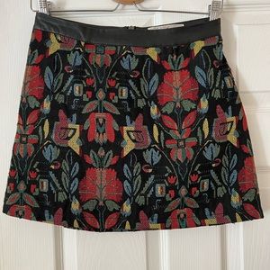 Sans Souci Brocade Mini Skirt Size S